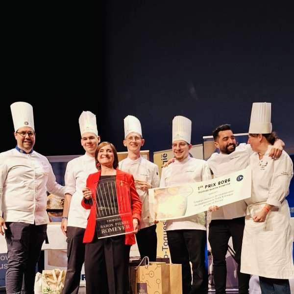 L'IPES Wavre gagne le Trophée Romeyer 2026